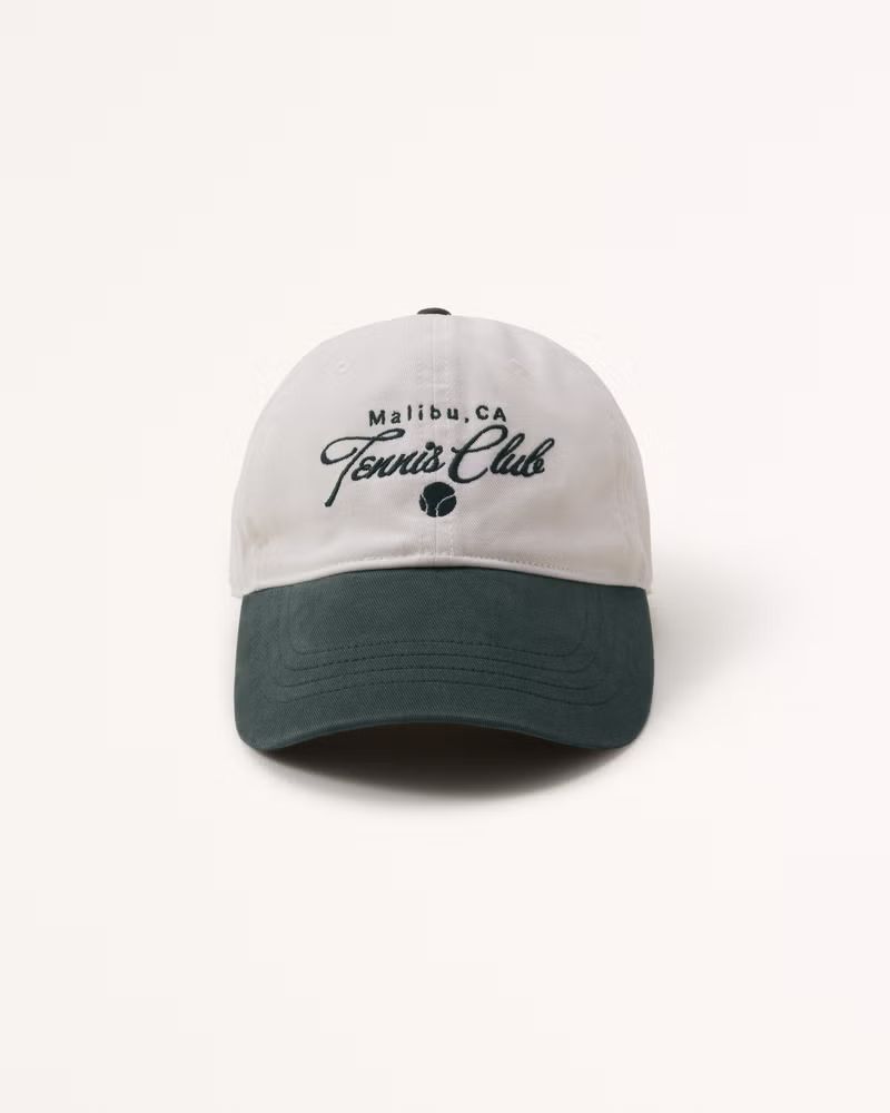 Women's Graphic Baseball Hat | Women's New Arrivals | Abercrombie.com | Abercrombie & Fitch (US)