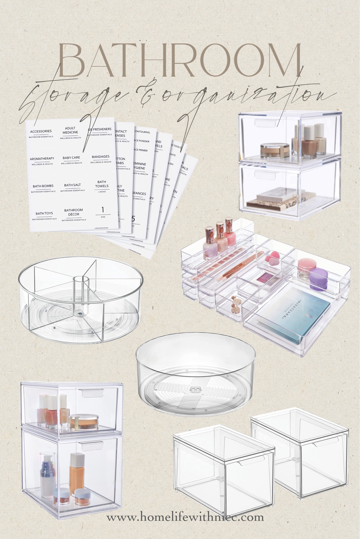 Bathroom storage solutions I own and love!! 

#competition

#LTKunder50 #LTKFind #LTKhome