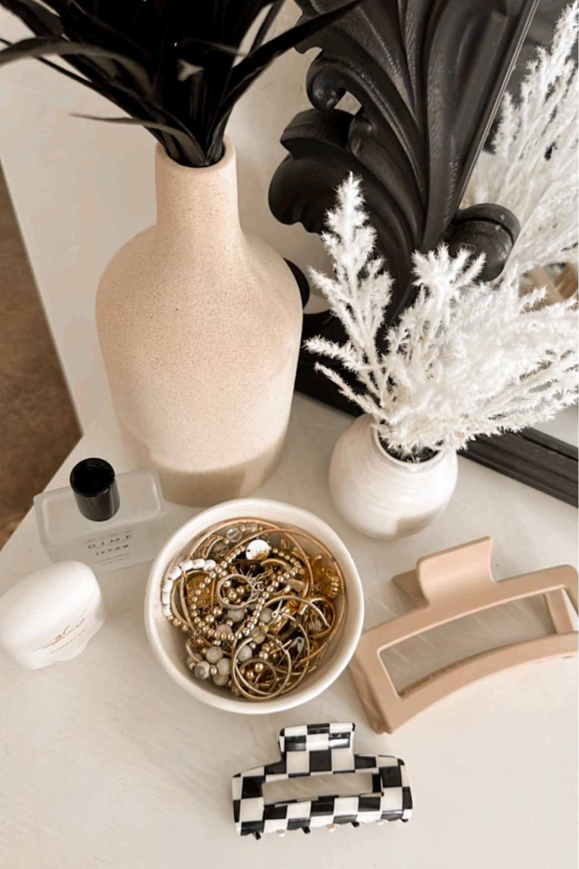 Every day is a beautiful day when I have my daily essentials from on my vanity set✨ #DailyGlam #VanityEssentials 

#LTKhome #LTKfindsunder100 #LTKSeasonal