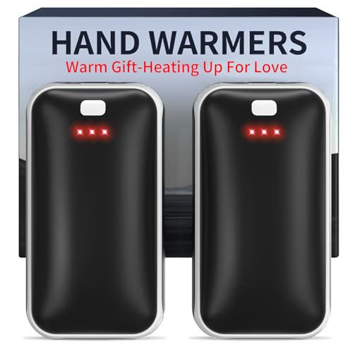 Lerat Hand Warmers Rechargeable, 2 Pack Electric Hand Warmer, Reusable Portable Pocket Heater USB Handwarmers, Gifts for Men, Women, Indoor, Outdoor, Hiking, Skiing, Camping, Hunting Accessories | Amazon (US)