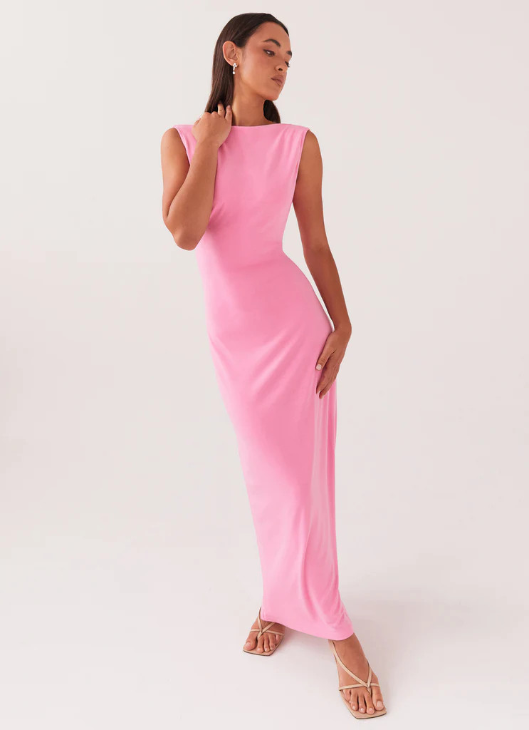 Peppermayo Exclusive -  Celina Maxi Dress - Pink | Peppermayo (Global)
