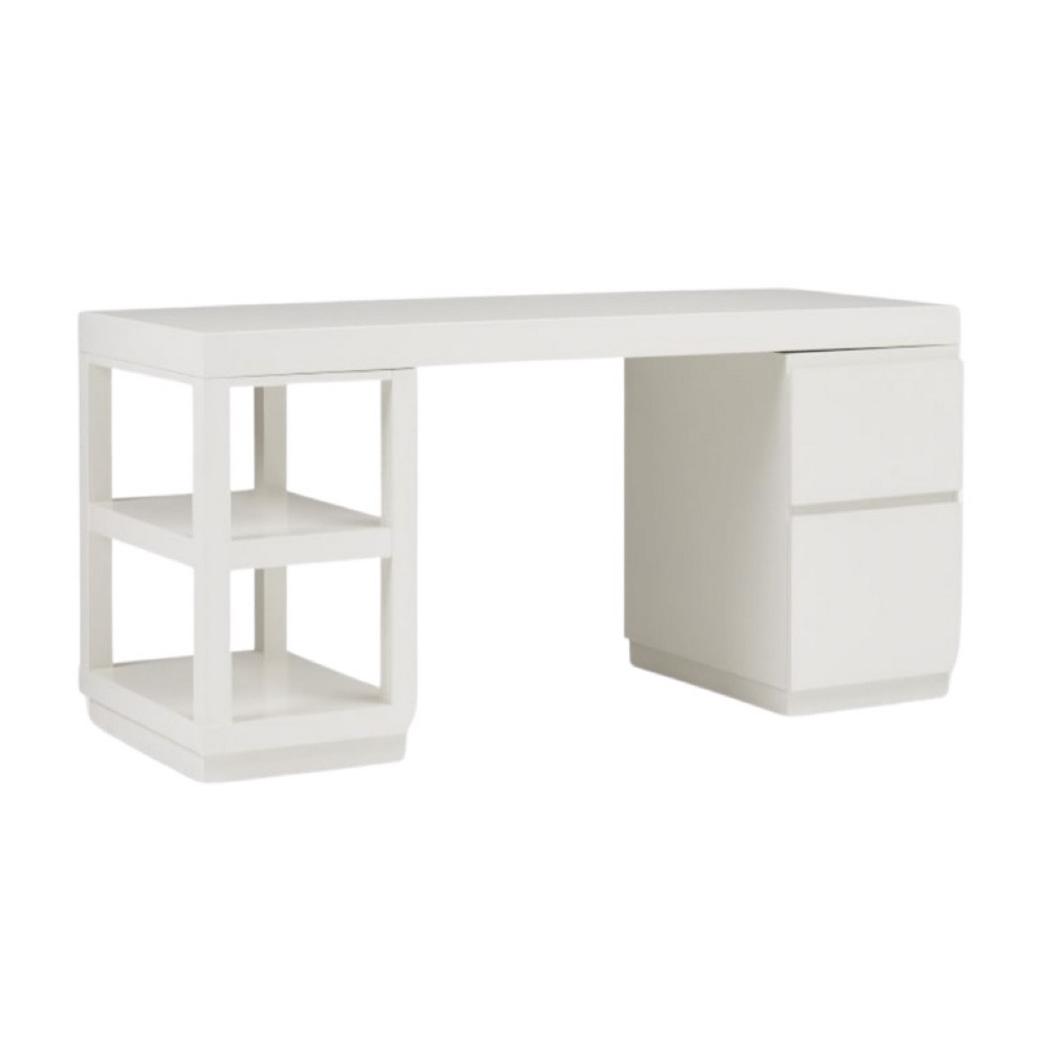 A favorite modern + coastal desk — the Parsons File Cabinet & Open Storage Desk Set  

#LTKhome #LTKstyletip