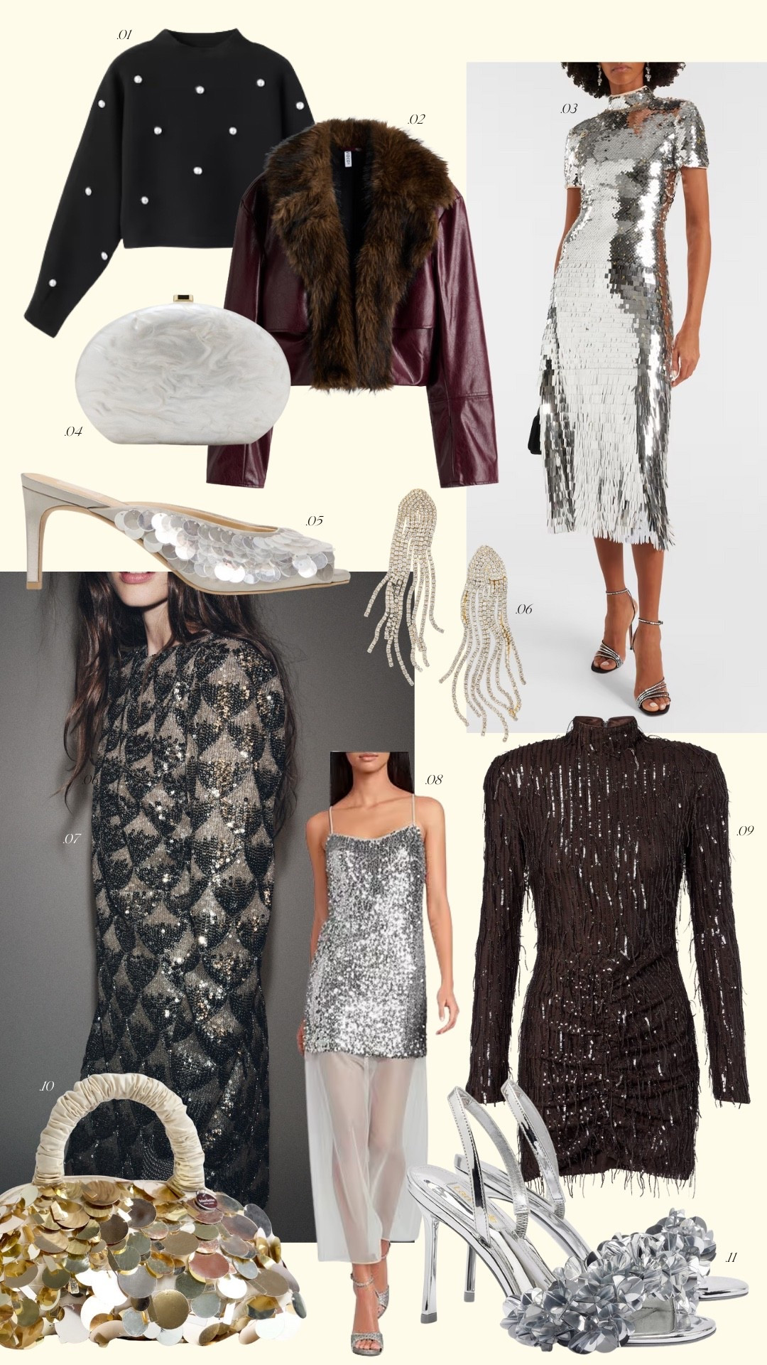 New Years Outfits // Winter Style // New Years Dresses // Fur Jackets // Winter Fashion // Sequin Dresses 

#LTKSeasonal #LTKHoliday