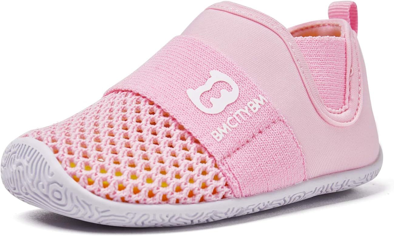 Baby Shoes Boy Girl Infant Sneakers Non-Slip First Walkers 6 9 12 18 24 Months | Amazon (US)