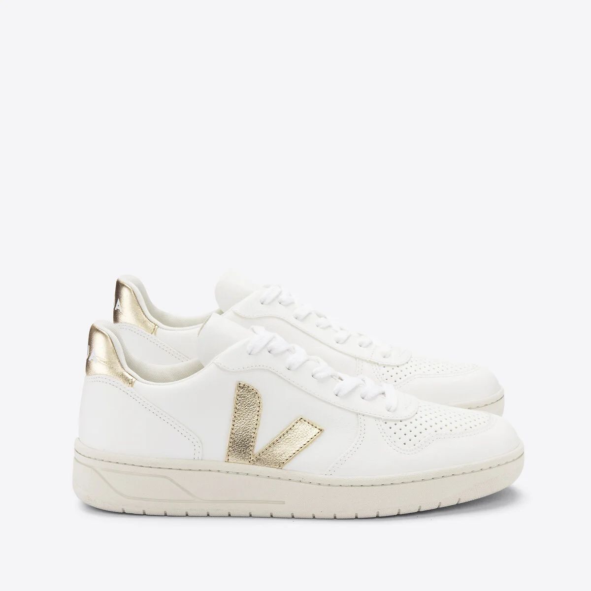 V-10 Leather Trainers | La Redoute (UK)