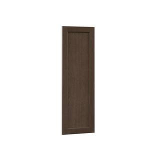 Shaker 11 in. W x 35.25 in. H Wall Cabinet Decorative End Panel in Brindle | The Home Depot