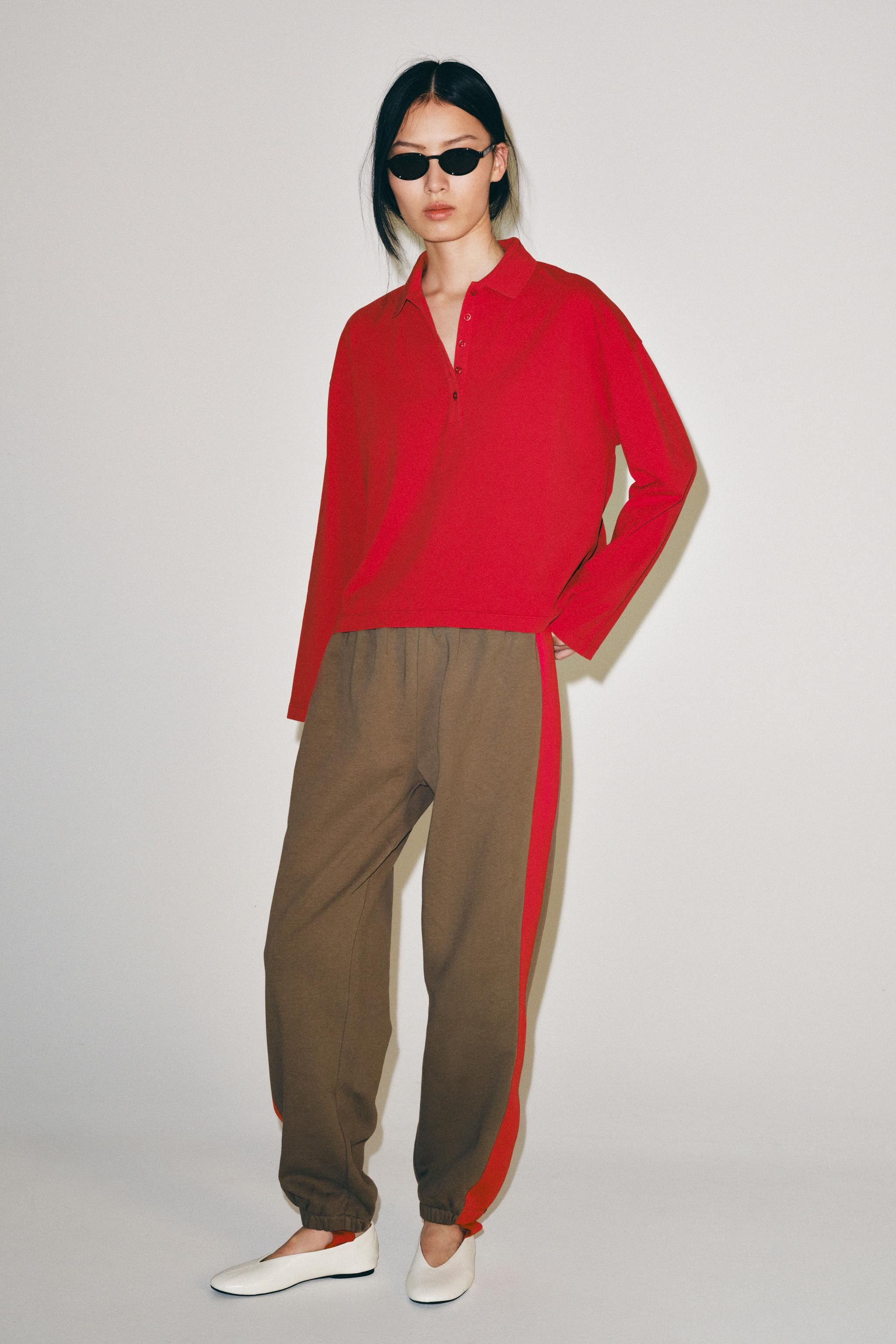 STIRRUP SIDE-STRIPE TROUSERS | Zara US
