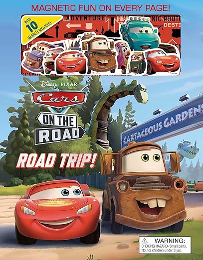 Disney Pixar: Cars on the Road: Road Trip! (Magnetic Hardcover) | Amazon (US)