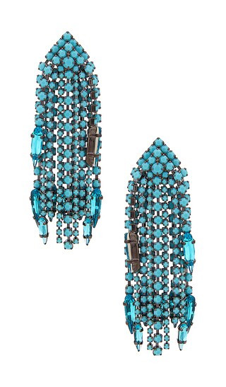 Travis Earrings in Blue | Revolve Clothing (Global)
