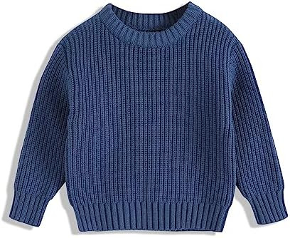 YOUNGER STAR Toddler Baby Girls Boys Knit Sweater Pullover Long Sleeve Sweatshirt Fall Winter Clo... | Amazon (US)