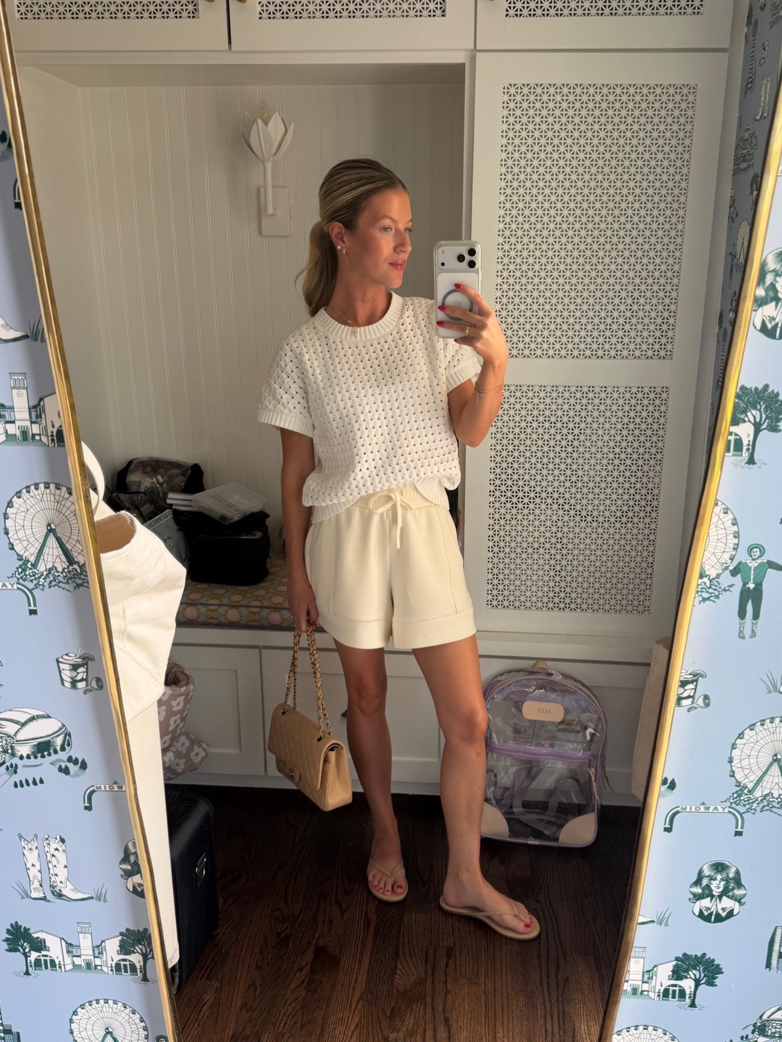 K’s ootd - wearing xxs in top and shorts! //

#LTKootd #LTKdayinmylife #LTKPetite