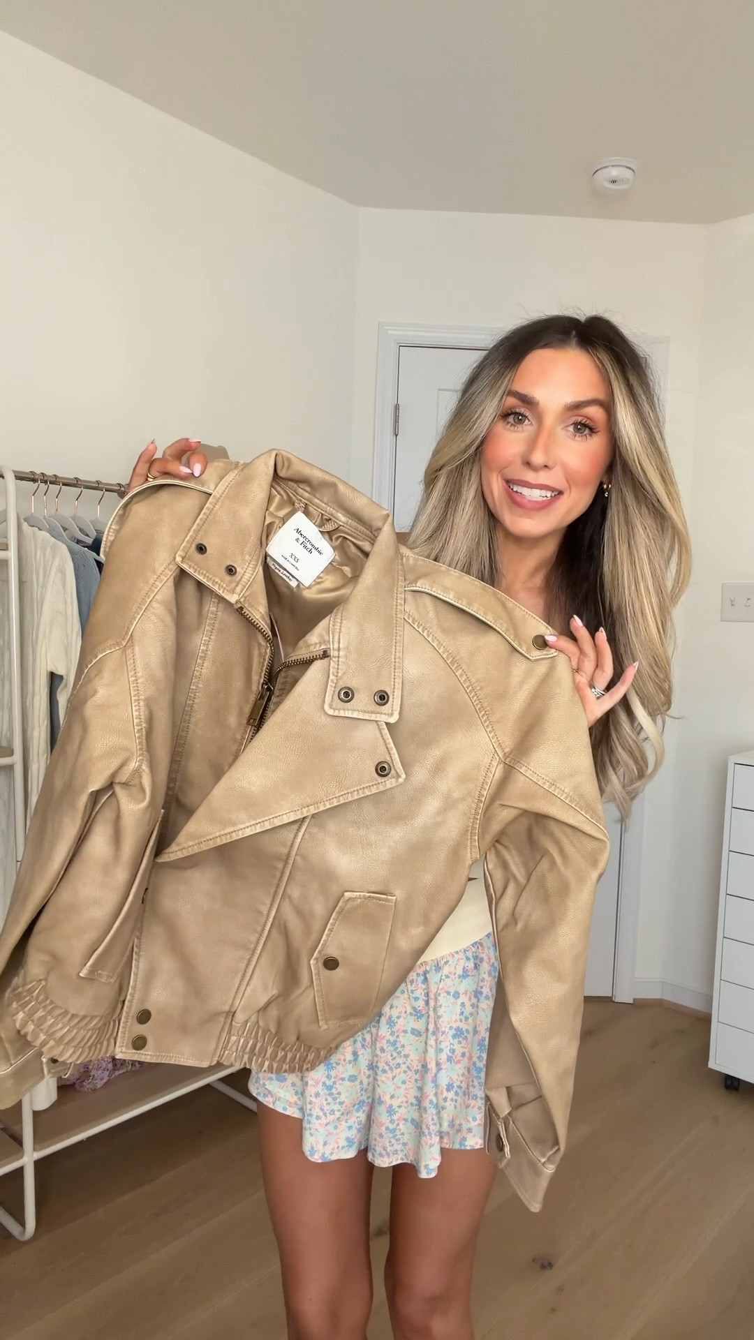 The perfect spring jacket doesn’t exi— 😍😍 size xxs and it’s perfectly oversized! so versatile I had to grab the tan & black! 

#LTKSeasonal #LTKSaleAlert #LTKSpringSale