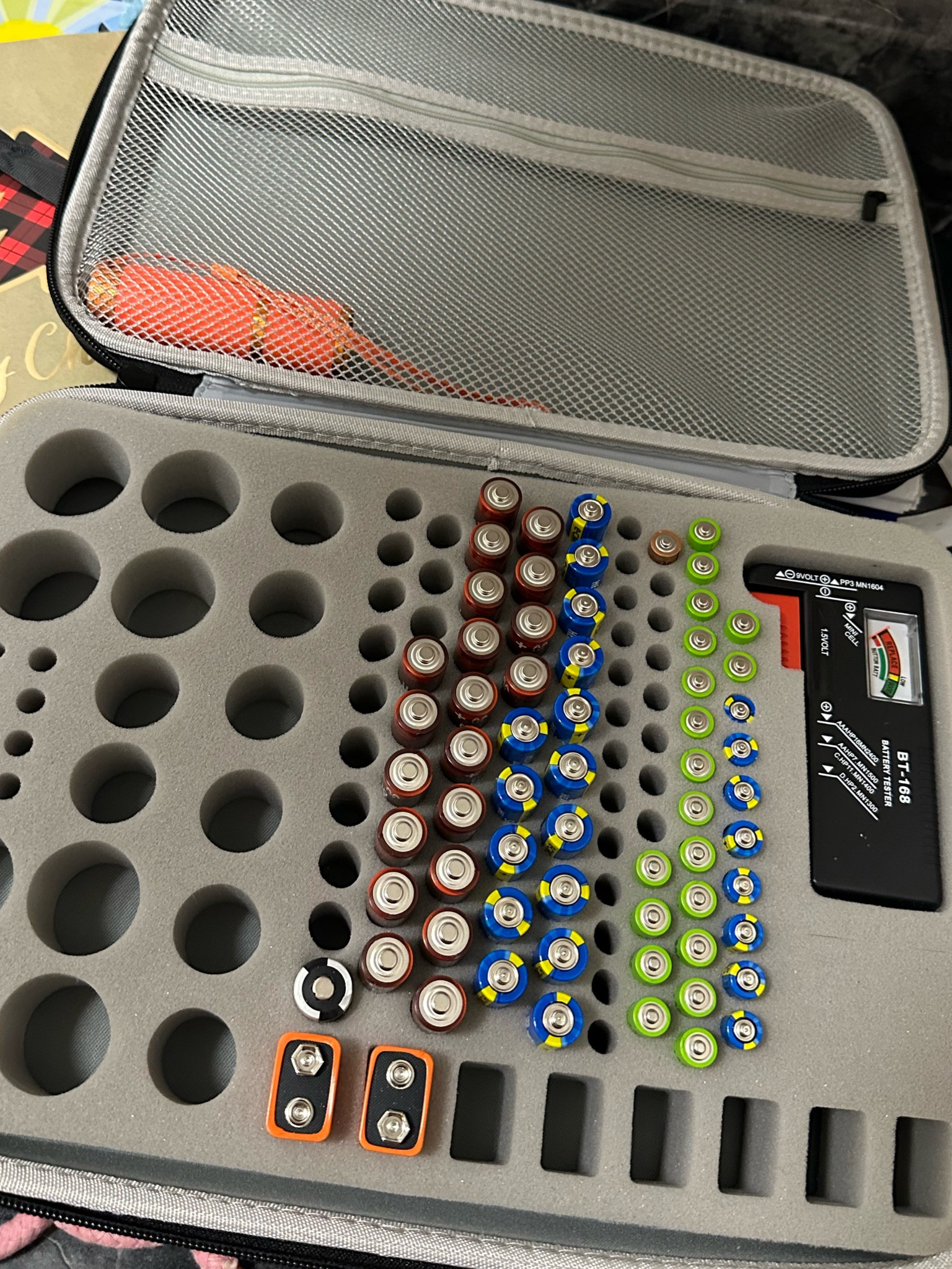 Battery Case Organizer - so great for accessibility and to take inventory. 🔋 

#LTKhome #LTKGiftGuide #LTKfindsunder50