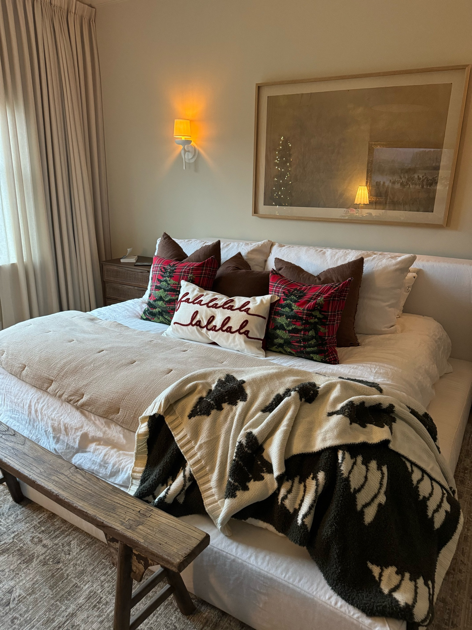 Christmas primary room vibes 