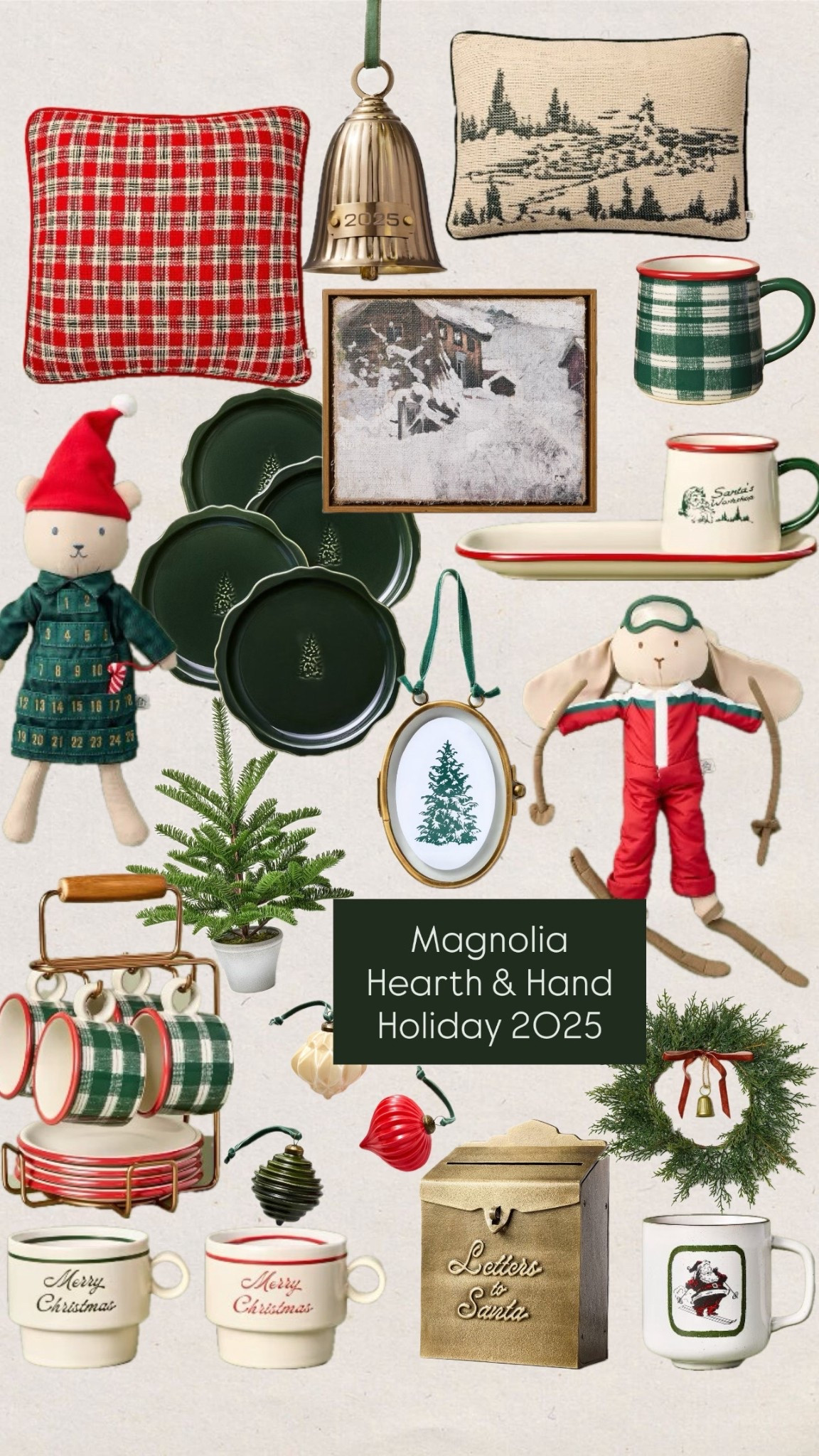 Magnolia hearth & hand
Target
Holiday 2025
Christmas decorations
Home decor
Interior design
Ornaments
Plates
Tree
Christmas tree
Skier
Santa cookie plate
Letters to Santa
Pillow
Artwork
Mug
Teacher gifts
Advent calendar
Hot Cocoa set

#LTKFindsUnder50 #LTKHome #LTKFindsUnder100