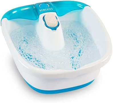 HoMedics Bubble Mate Foot Spa, Toe Touch Controlled Foot Bath with Invigorating Bubbles and Splas... | Amazon (US)