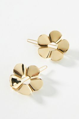 Blooming Flower Barrette Set | Anthropologie (US)