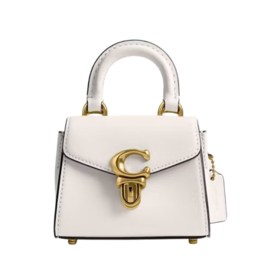 Coach Sammy Top Handle 12 in White | Jomashop.com & JomaDeals.com