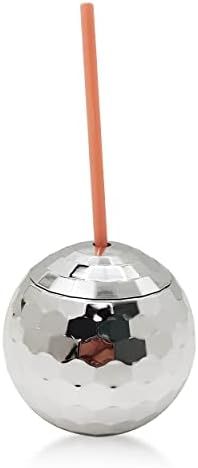 Amazon.com: Disco Ball Cup with Lid, Straw, Name Tag, Cocktail Cup for Bachelorette Party Decorat... | Amazon (US)