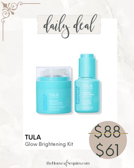 Shop 39% OFF deal on Tula Vitamin C Brightening skincare! 
