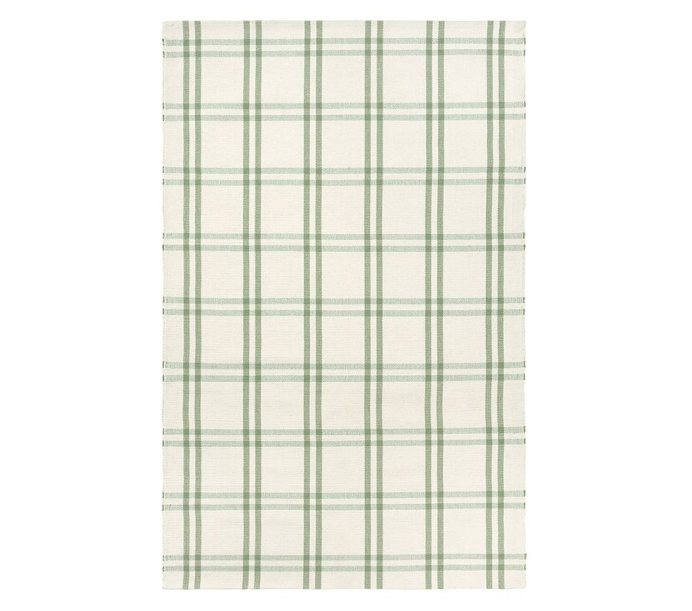 Plaid Woven Rug | Pottery Barn Kids