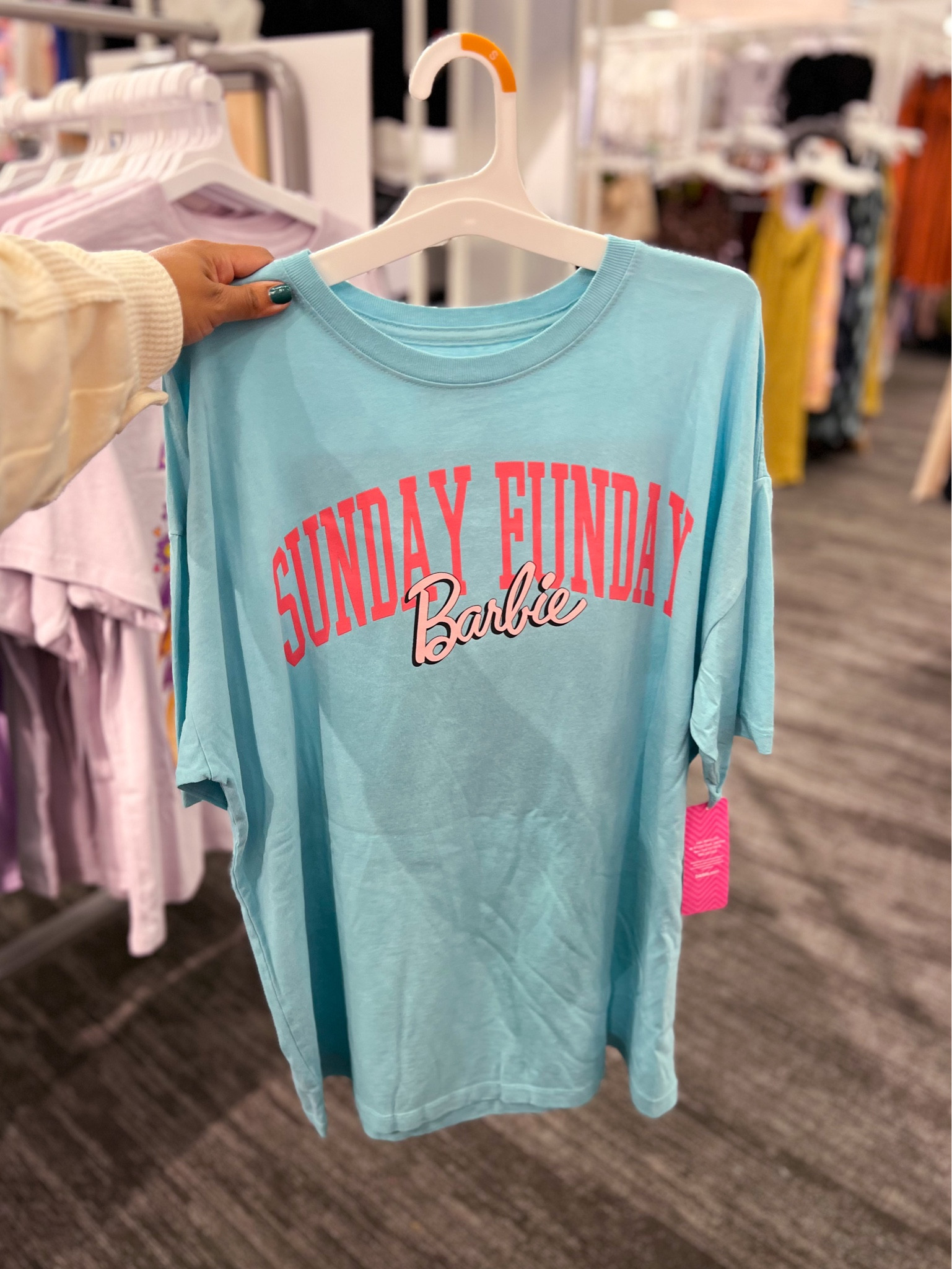 New Barbie oversized tee 

target style, Barbie, target fashion 

#LTKFind #LTKunder50 #LTKstyletip