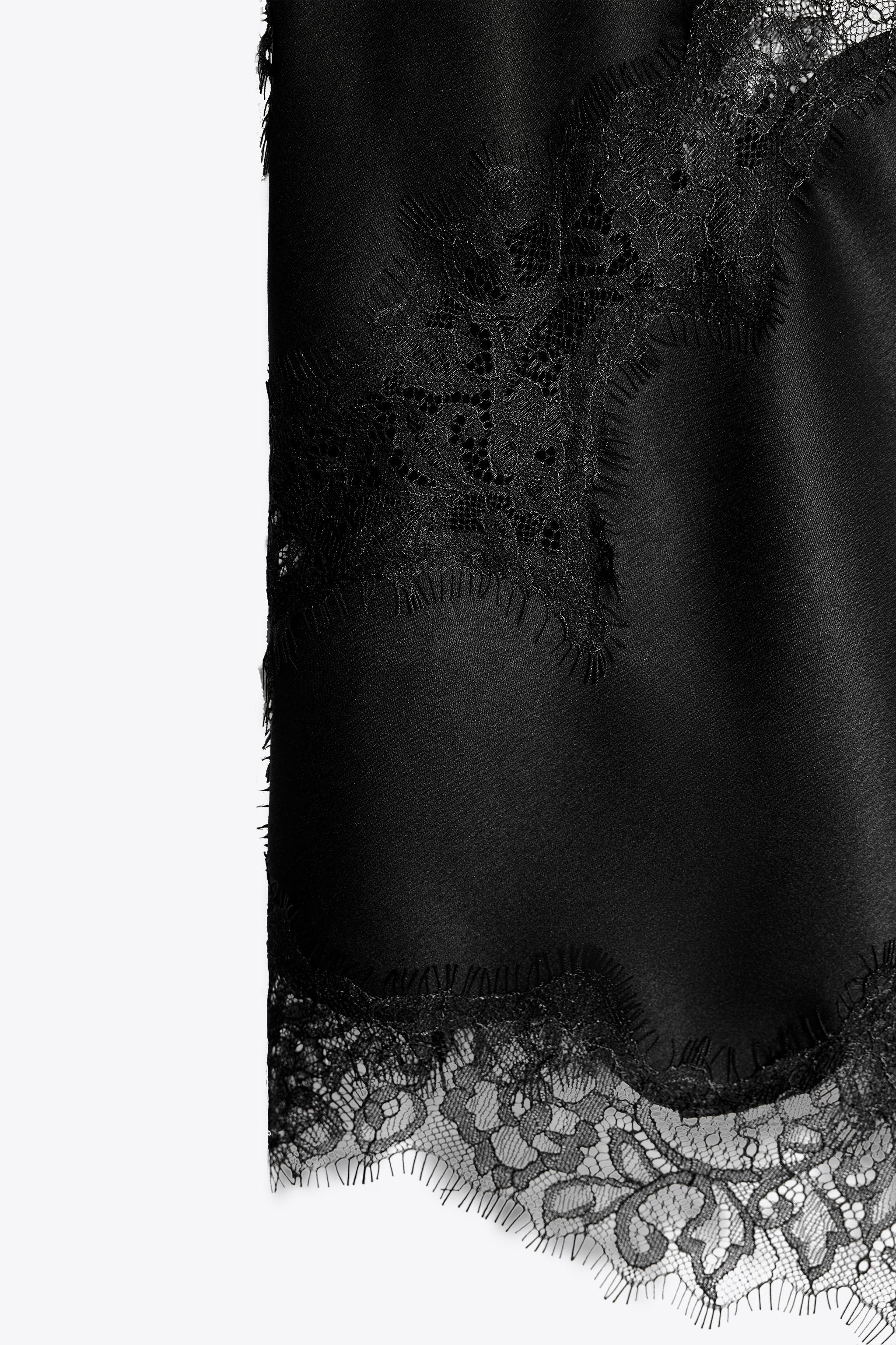 ZW COLLECTION LACE CAMISOLE TOP | Zara AU