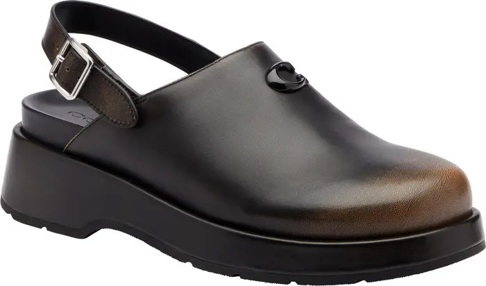 COACH Sculpted C Loved Slingback Platform Clog (Women) | Nordstrom | Nordstrom