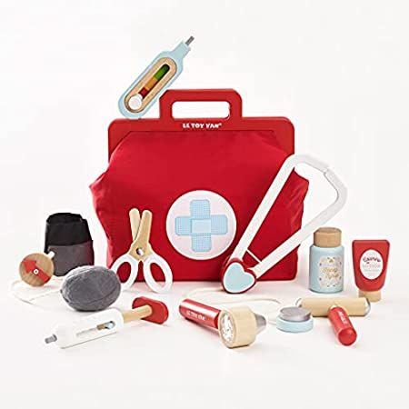 Tender Leaf Toys - Doctor's Bag - Doctor Pretend Play Toy Medical Kit - Promotes Imaginary and Creat | Amazon (US)