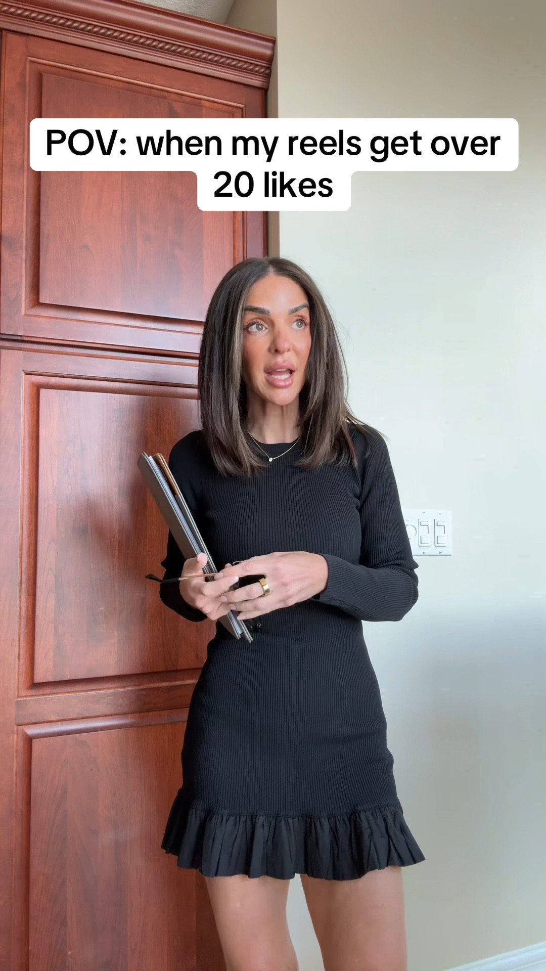 Trying not to let the fame get to my head  