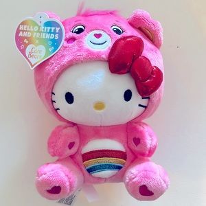 Hello Kitty/Care Bears 10 Inch Plush NWT | Poshmark