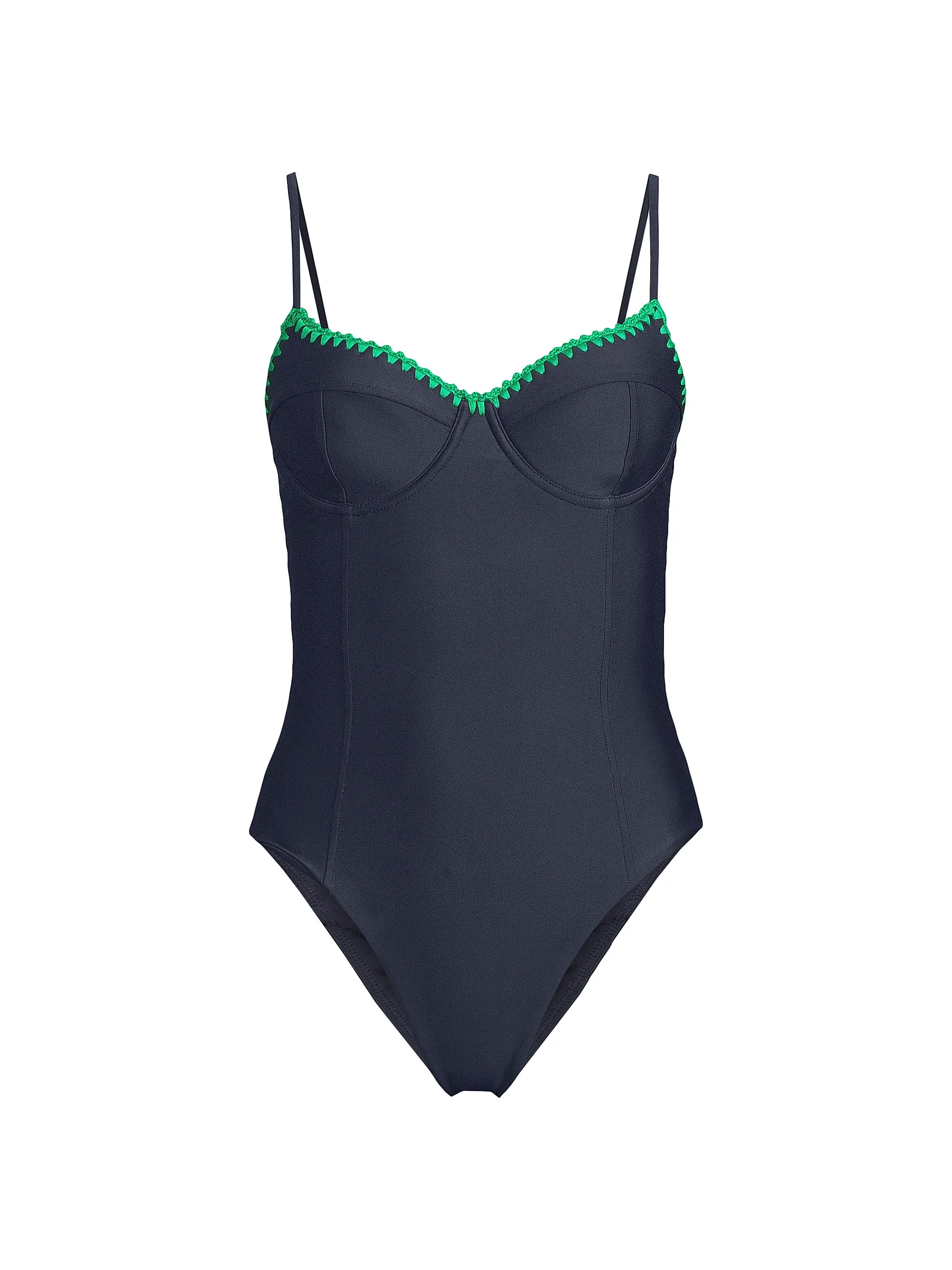 Addisyn Whipstitch One-Piece Swimsuit | Saks Fifth Avenue