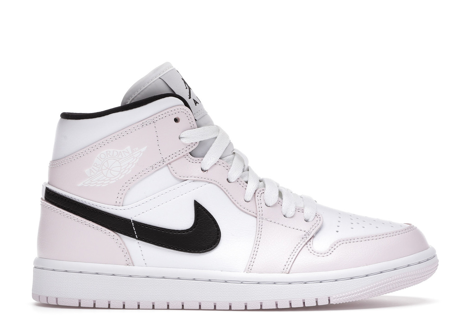Jordan 1 Mid Barely Rose (Women's) | StockX