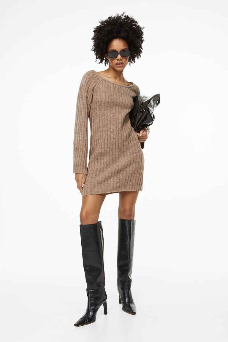 Rib-knit dress | H&M (UK, MY, IN, SG, PH, TW, HK)