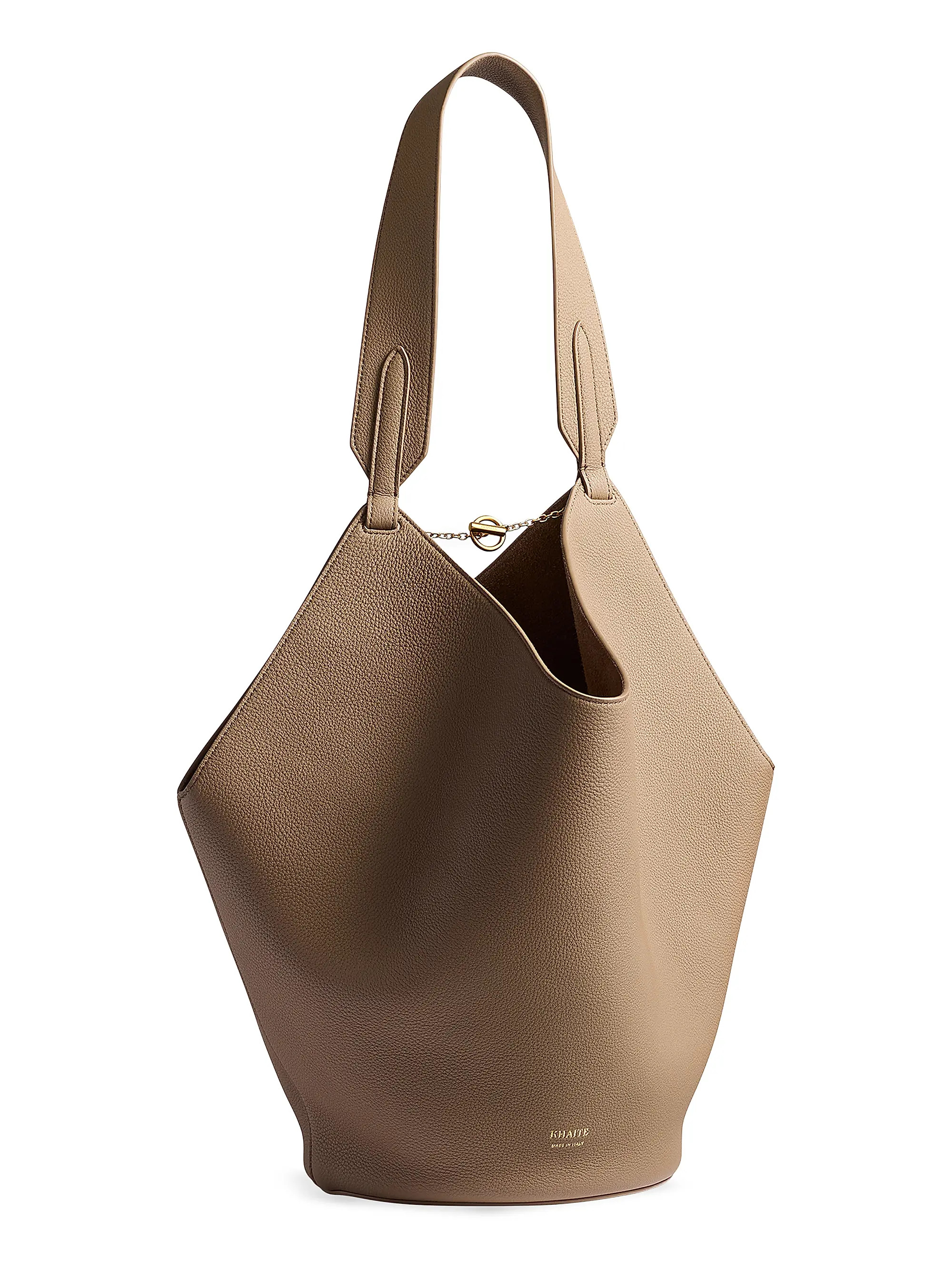 Small Lotus Leather Tote Bag | Saks Fifth Avenue