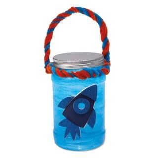Blue Spaceship LED Jar Lantern Kit by Creatology™ | Michaels | Michaels Stores