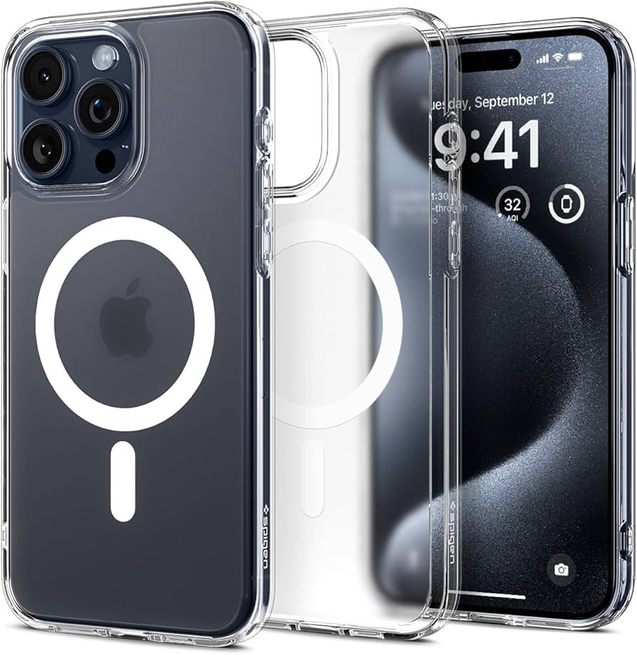 Spigen Magnetic Case for iPhone 15 Pro Max Case, Ultra Hybrid MagFit [Anti-Yellowing] Designed fo... | Amazon (CA)