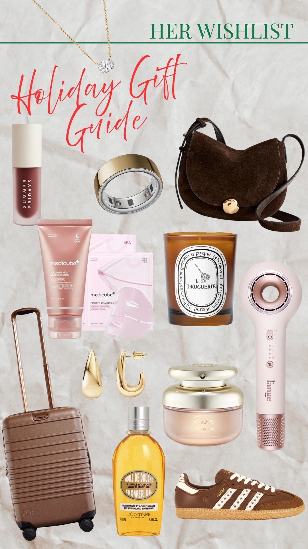 Gift guide: Her wishlist 💕

Holiday gifts
Christmas
Gifts for her
Gifts for friends
Gifts for wife
Gifts for mom

#LTKGiftGuide #LTKHoliday #LTKStyleTip
