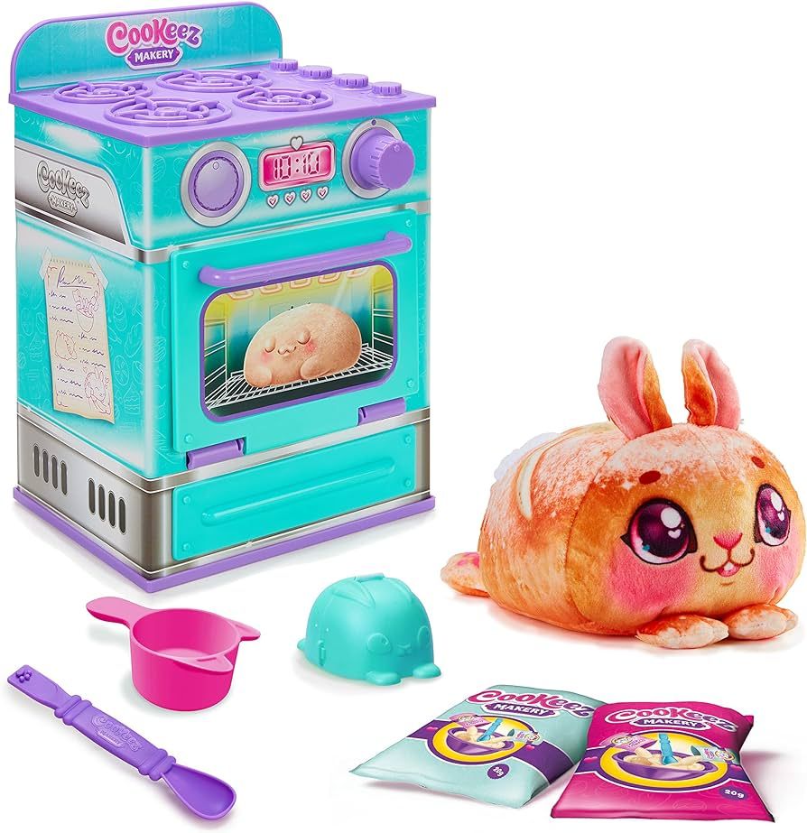 COOKEEZ MAKERY Baked Treatz Oven. Mix & Make a Plush Best Friend! Place Your Dough in The Oven and B | Amazon (US)