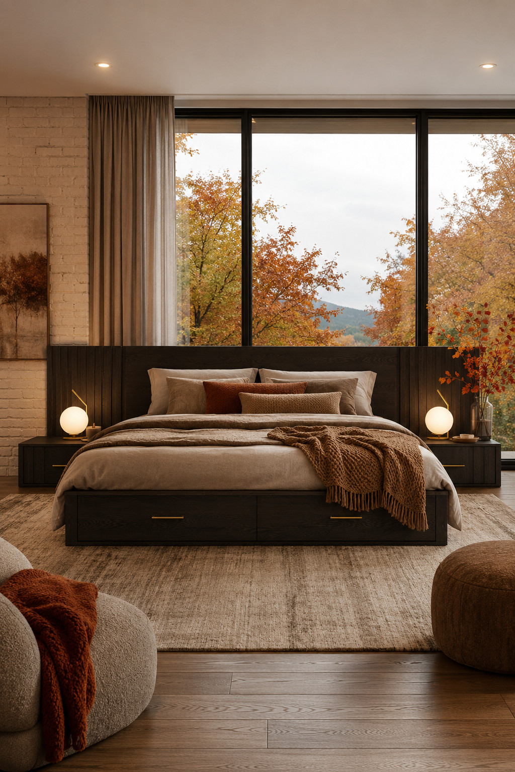 This Wayfair bedroom set is such a good find for a cozy fall bedroom refresh 🍂 I love the rich dark wood finish, built-in storage, matching nightstands, and clean modern lines—it instantly makes the whole room feel more elevated and put together. Style it with warm neutral bedding, rust-toned pillows, a chunky knit throw, and soft lighting for that cozy fall look. Even better, it’s on sale right now, so it’s a great time to upgrade the bedroom before the colder months.

#WayfairFinds #WayfairSale #FallBedroom #FallBedroomRefresh #BedroomInspo #CozyBedroom #BedroomFurniture #BedroomSet #FallHomeDecor #CozyHome #ModernBedroom #NeutralBedroom #AutumnDecor #HomeRefresh #LaborDayDeals #WayfairDeals #BedroomDecor #FallHome #CozyFallHome #HomeDecorFinds #LTKHome 

 #LTKSeasonal #LTKHome #LTKSaleAlert