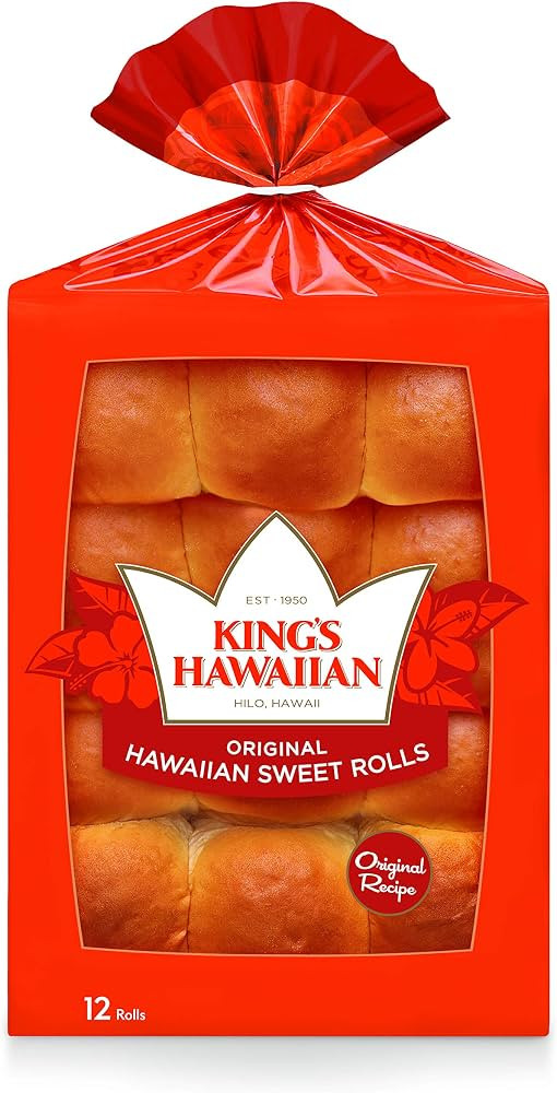 King's Hawaiian Original Hawaiian Sweet Rolls - 12 Count | Amazon (US)