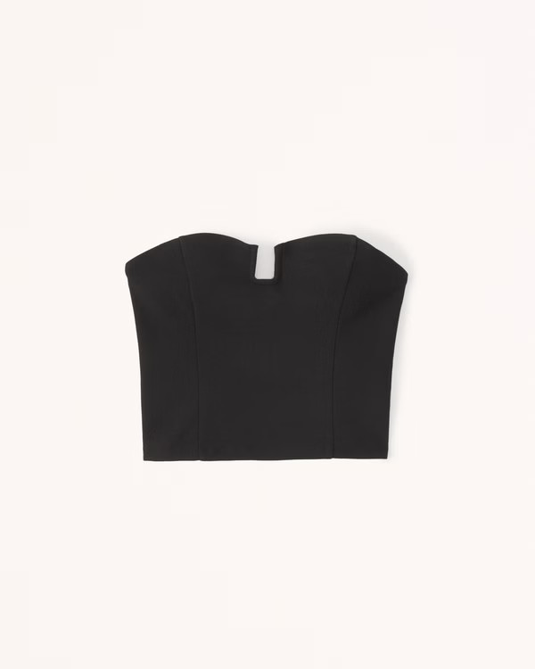Strapless Hardware Corset Top | Abercrombie & Fitch (US)