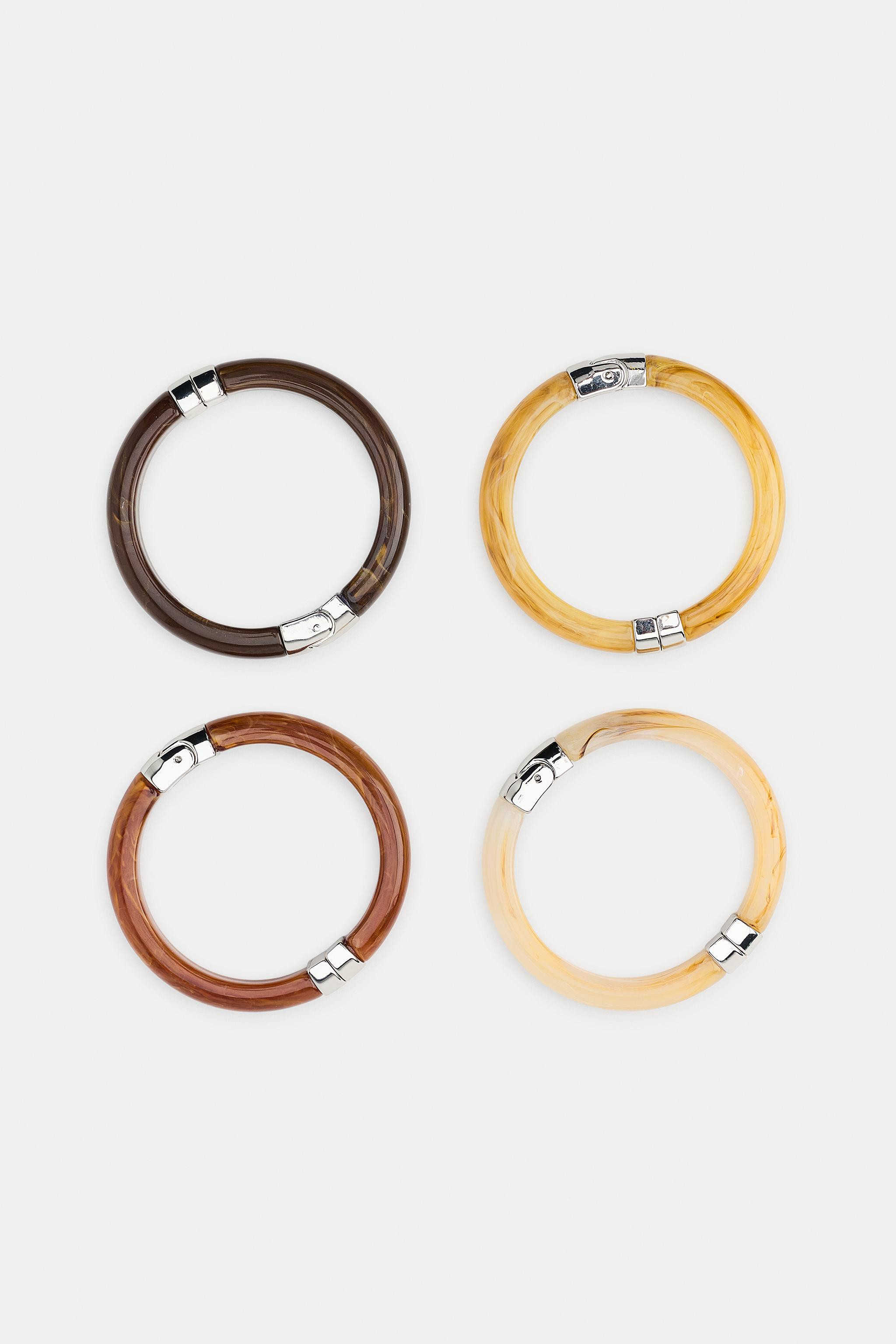 4-PACK RIGID BRACELETS | Zara US