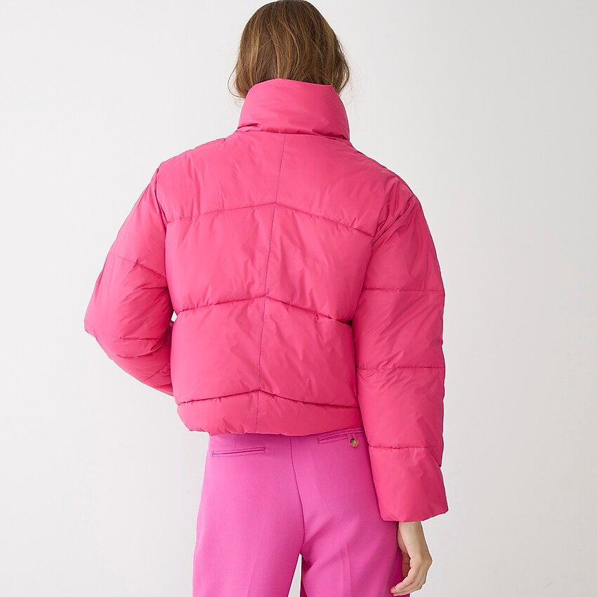 Limited-edition cropped puffer jacket | J. Crew US