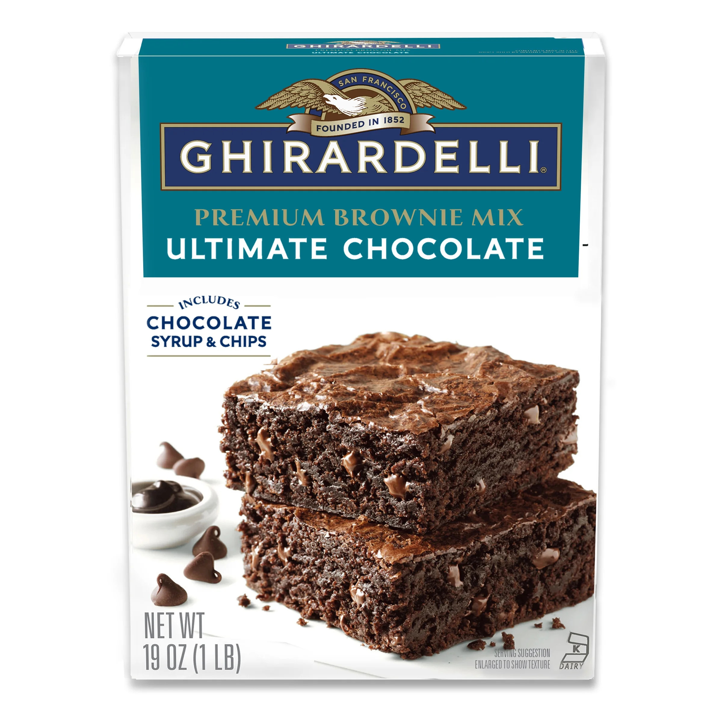 GHIRARDELLI Ultimate Chocolate Premium Brownie Mix, a Premium Baking Mix, Includes Chocolate Syru... | Walmart (US)