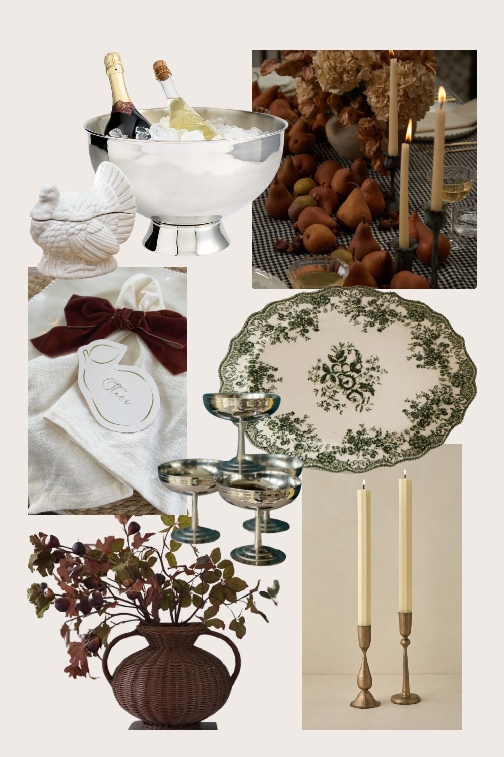 Thanksgiving Tablescape Inspo 

#ltkholiday #tablescape #thanksgiving #thanksgivingtablescape #moodboard #tabledecor #holidayinspo