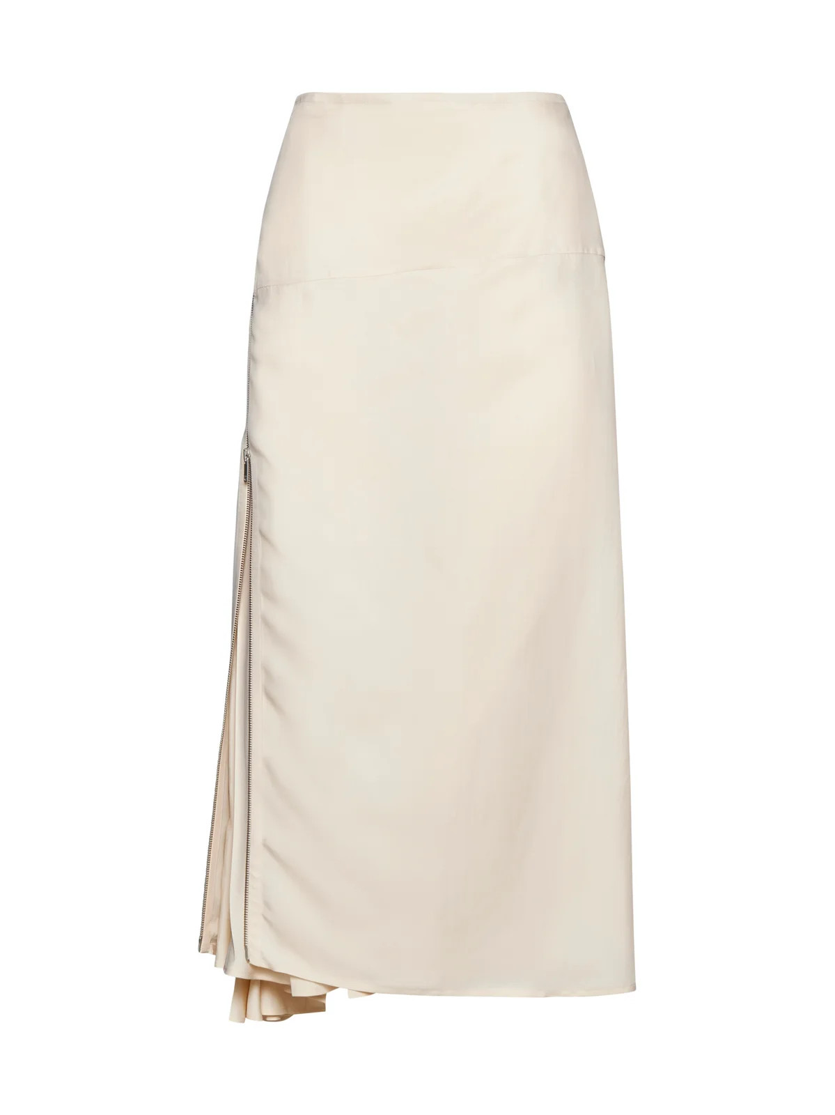 Jil Sander Zip-Fastening Midi Skirt | Cettire Global