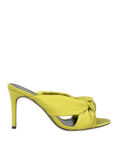 Alexandre Birman Woman Sandals Lime green Size 7 Textile fibers | YOOX (US)
