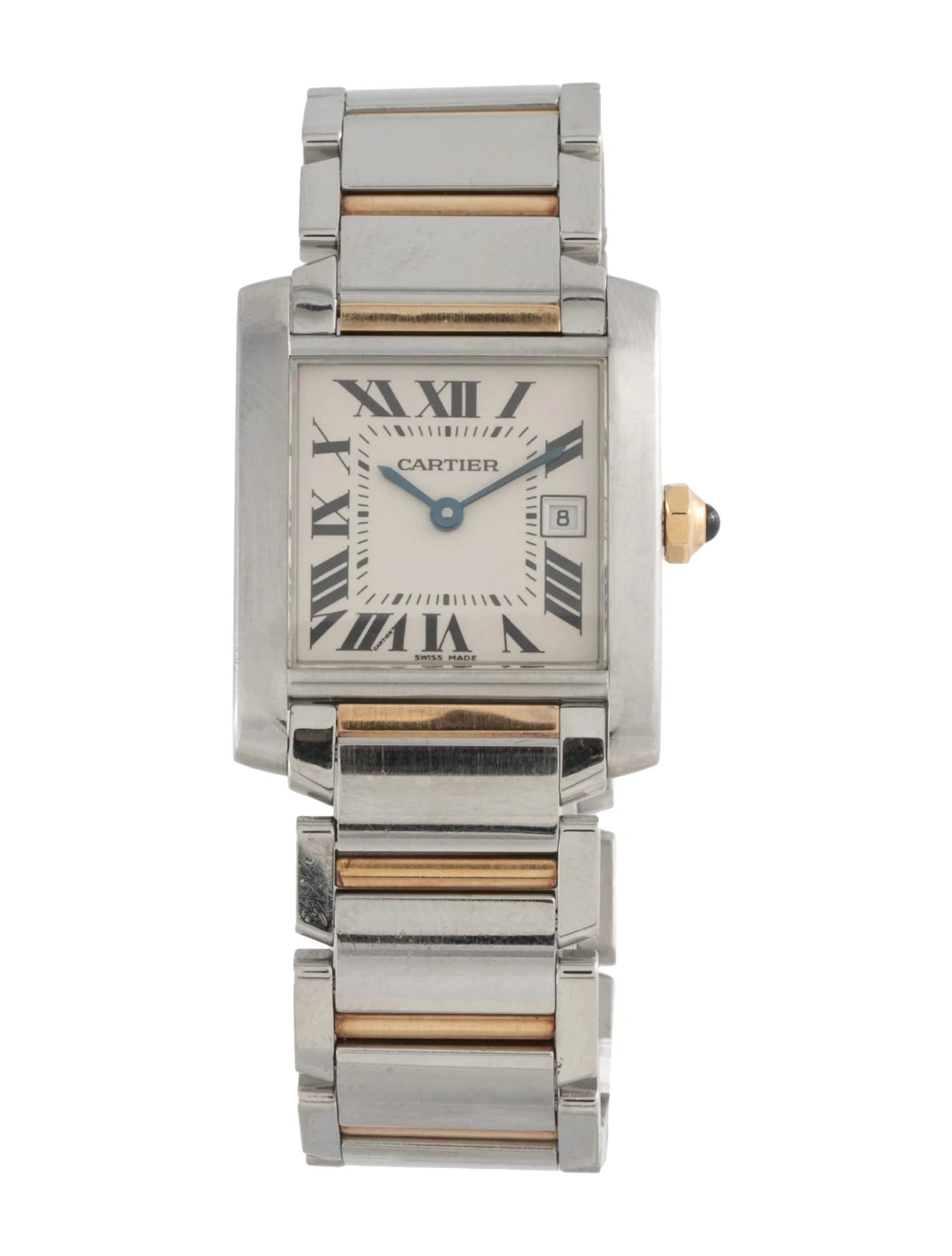 Cartier Tank Française Watch - W51012Q4 | The RealReal | The RealReal