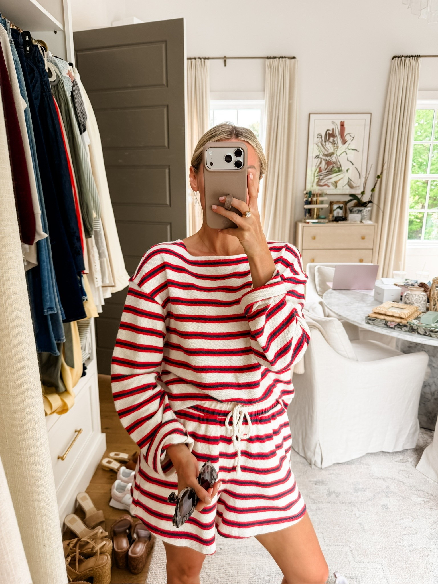 How cute is this matching set for a casual Memorial Day look?! Wearing M in the top & S in the shorts.

Loverly Grey, Target find, Target fashion, matching set, Memorial Day outfit ideas, Fourth of July outfit ideas

#LTKootd #LTKSeasonal